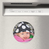 Personalisiert Baby Foto Magnet (In Situ (Geschirrspüler))