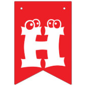 Personalisiert Baby Girl Birthday Wimpelkette (Erste Fahne)