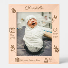 Personalisiert Baby Girl Memory Frame | DP7