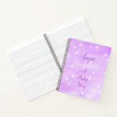Personalisiert Baby Journal Notizblock (Innenseite)