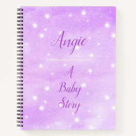 Personalisiert Baby Journal Notizblock