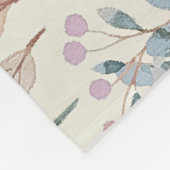 Personalisiert Baby Milestone Blanket Girl Fleecedecke (Ecke)