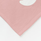 Personalisiert Baby Milestone Fleecedecke (Ecke)