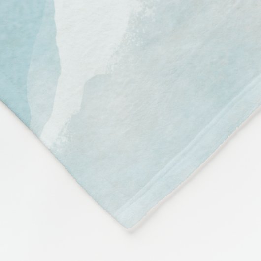 Personalisiert Baby Milestone Fleecedecke (Ecke)