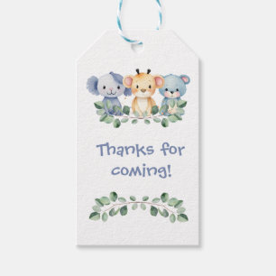 Personalisiert Baby Safari Tiere Geschenkanhänger