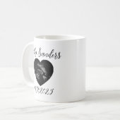 Personalisiert Baby Sonogram Tasse - Custom Ultras (Vorderseite Links)