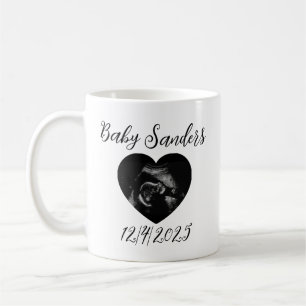 Personalisiert Baby Sonogram Tasse - Custom Ultras