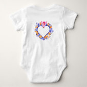 Personalisiert Baby Strampler (Rückseite)
