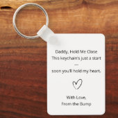 Personalisiert Baby Ultrasound Schlüsselanhänger (Vorderseite)