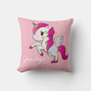 Personalisiert Baby Unicorn Kissen