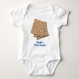 Personalisiert Baby's 1. Pesach Baby Bodysuit Baby Strampler