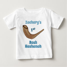 Personalisiert Baby's 1. Rosh Hashanah Baby T-shirt