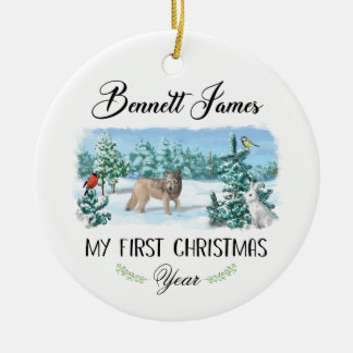 Personalisiert Baby's First Christmas Ornament