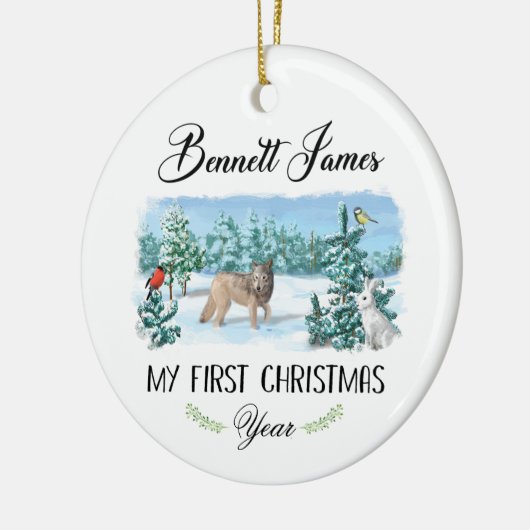 Personalisiert Baby's First Christmas Ornament (Links)