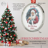 Personalisiert Baby's First Christmas Ornament