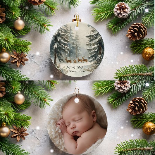 Personalisiert Baby's First Christmas Ornament