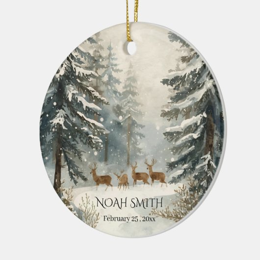 Personalisiert Baby's First Christmas Ornament (Links)