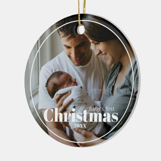 Personalisiert Baby's First Christmas Ornament (Links)