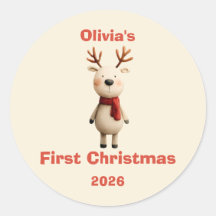 Personalisiert Baby's First Christmas Ornament
