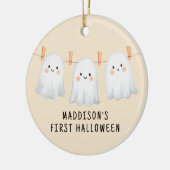 Personalisiert Baby's First Halloween Niedliche Ge Keramik Ornament (Links)