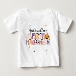 Personalisiert Baby's First Halloween Outfit Baby T-shirt
