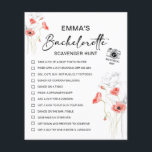 Personalisiert Bachelorette Scavenger Jagen<br><div class="desc">Machen Sie Ihren Junggeselinnen-Abschied unvergesslich mit dieser Personalisierten Bachelorette Scavenger Hunt! Diese editierbare, lustige Selfie-Herausforderung eignet sich perfekt für eine unterhaltsame Nacht, da sie eine Mischung aus unglaublich witzig Aufgaben, einem Foto-Spiel und Schatzsuchelementen umfasst, um alle Unterhaltung behalten. Diese einzigartige Scavenger-Jagd eignet sich ideal für Hennen-Party und Brautpartys und ist...</div>