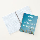 Personalisiert Back to School Notebook - Niedlich  Notizblock (Innenseite)