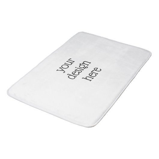 Personalisiert Badematte (Schrägansicht)