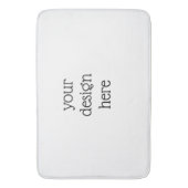 Personalisiert Badematte (Vorderseite Vertikal)