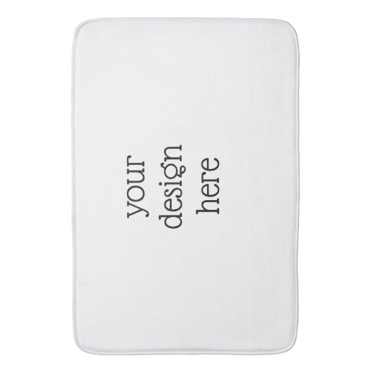 Personalisiert Badematte (Vorderseite Vertikal)