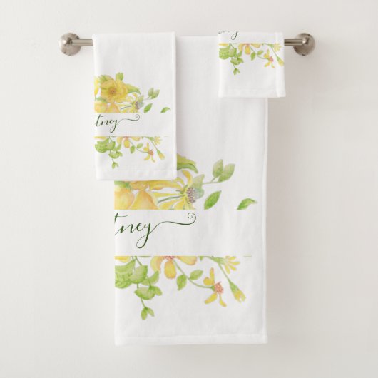 Personalisiert Badhandtuch Set (Insitu)