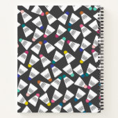 Personalisiert Badminton-Notebook Notizblock (Rückseite)