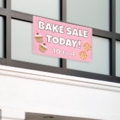 Personalisiert Bake Sale Banner (Äußeres Gebäude)