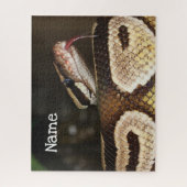 Personalisiert Ball Python Pet Snake Puzzle (Vertikal)