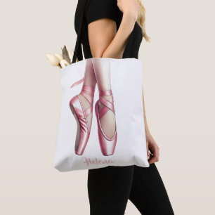 Personalisiert Ballerina Ballettschuhe Tasche