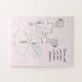 Personalisiert - Ballerina Puzzle (Horizontal)