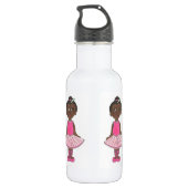 Personalisiert Ballet Tance Lehrer Lehrer Lehrerge Trinkflasche (Rückseite)