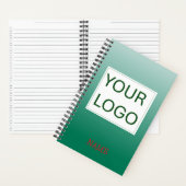 Personalisiert Balloon Dog Spiral Notebook Notizblock (Innen)