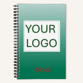 Personalisiert Balloon Dog Spiral Notebook Notizblock (Vorderseite)