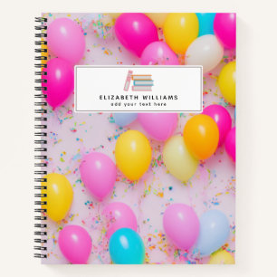 Personalisiert Balloon Notizblock