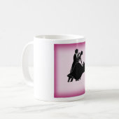 Personalisiert Ballroom Dancers Design Tasse (Vorderseite Links)