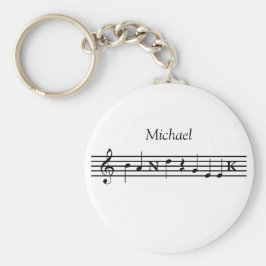 Personalisiert Band Geek Schlüsselanhänger