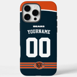Personalisiert Bars Jersey American Football iPhone 16 Pro Max Hülle