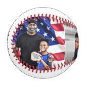 Personalisiert Baseball (Vorderseite Links)