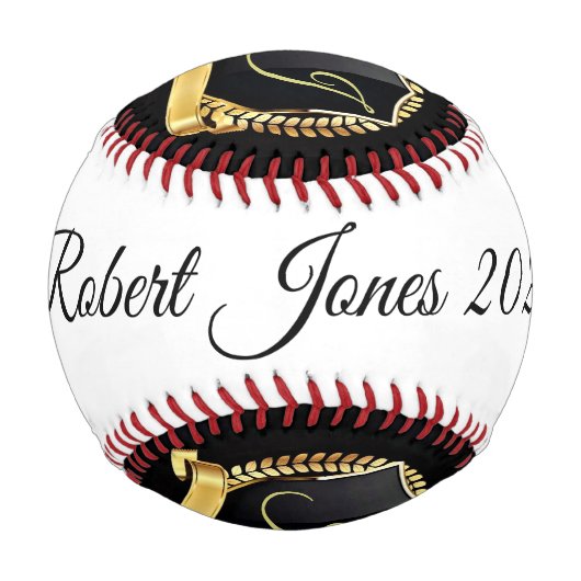 Personalisiert Baseball (Rückseite)