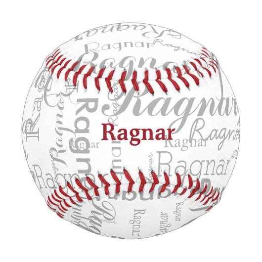 personalisiert baseball (Rückseite)