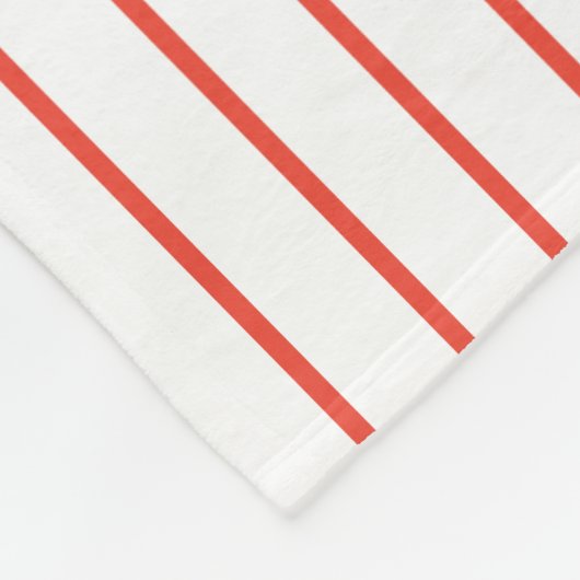 Personalisiert Baseball Batter Star Red Fleecedecke (Ecke)