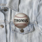 Personalisiert Baseball Button (Beispiel)