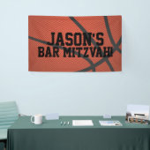 Personalisiert Basketball Bar Mitzvah Banner (Messeveranstaltung)