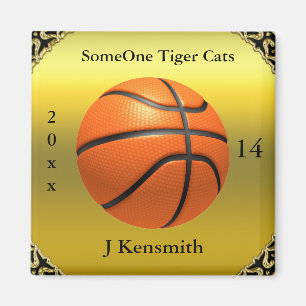 Personalisiert Basketball Champions League Design  Magnet